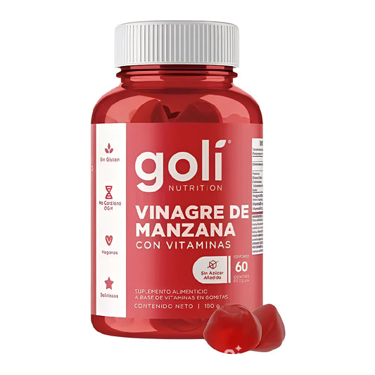 GOMAS GOLI NUTRITION VINAGRE DE MANZANA - CON VITAMINAS